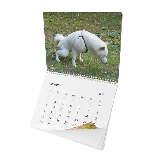 Pooping Dogs Calendar 2025, Funny 2025 Dog Calendar, Funny Christmas Gift for Dog Lover, Dog Pooping 2025, Dog Lover Gift